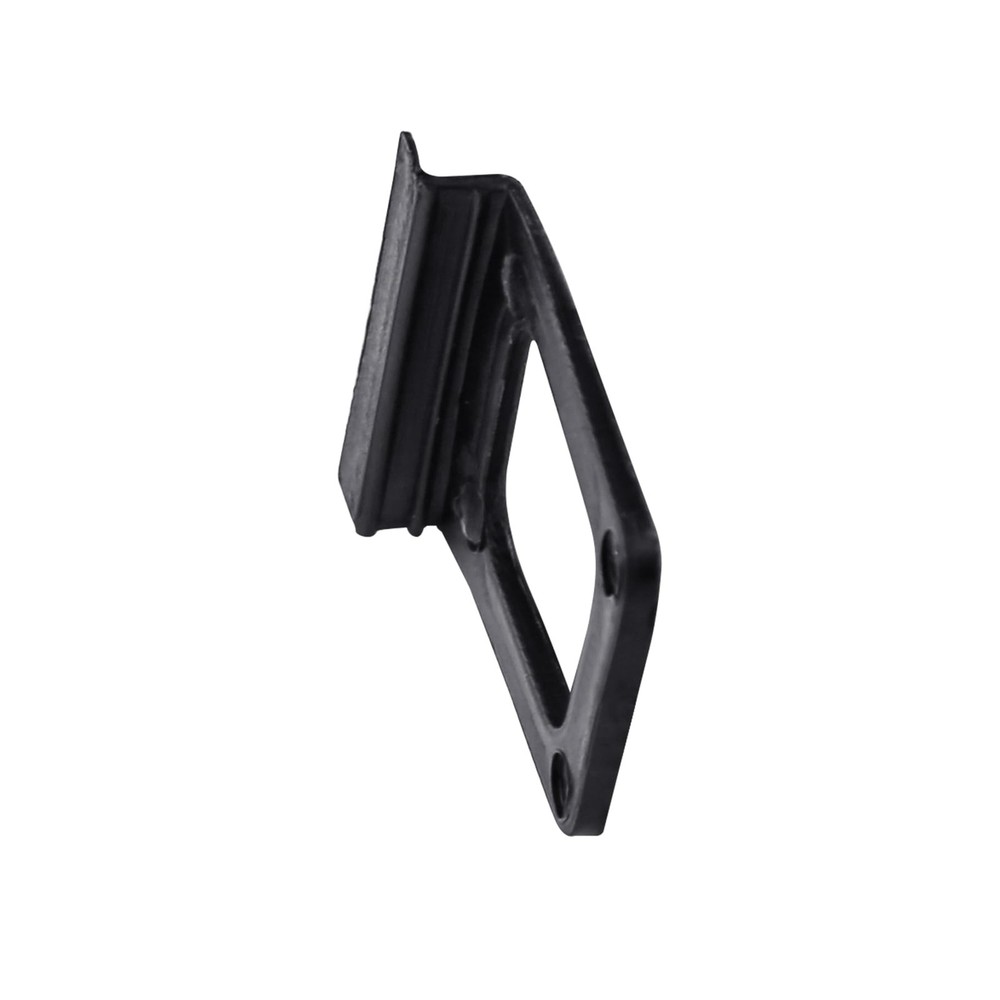 Window Screen Lift Tabs - Hollow, Universal, Black Plastic Pull Tabs (30 Pack)