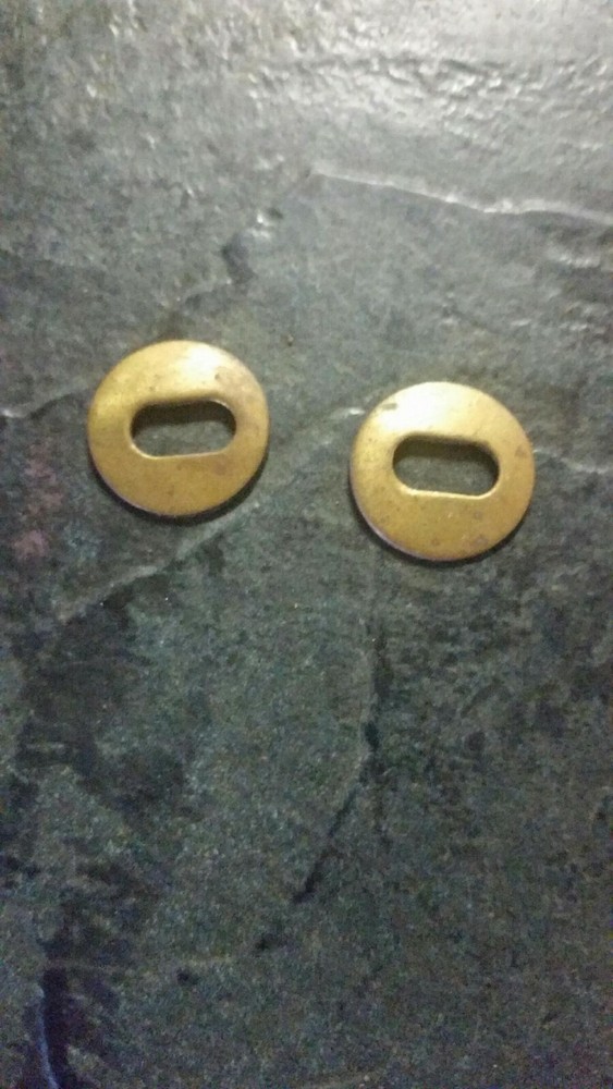 Round Muzzleloader barrel pin inlays