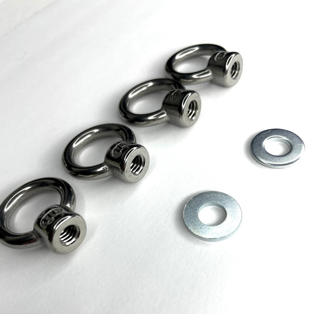 Mounting Nuts and LED Lights for Molle Panel