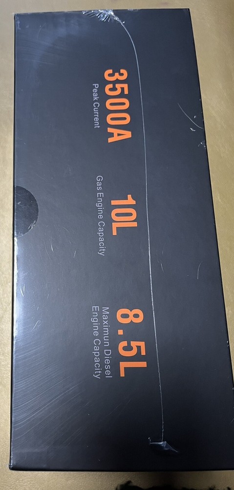 ASPERX AX3500 Portable Car Jump Starter 3500A Peak Current Sealed .