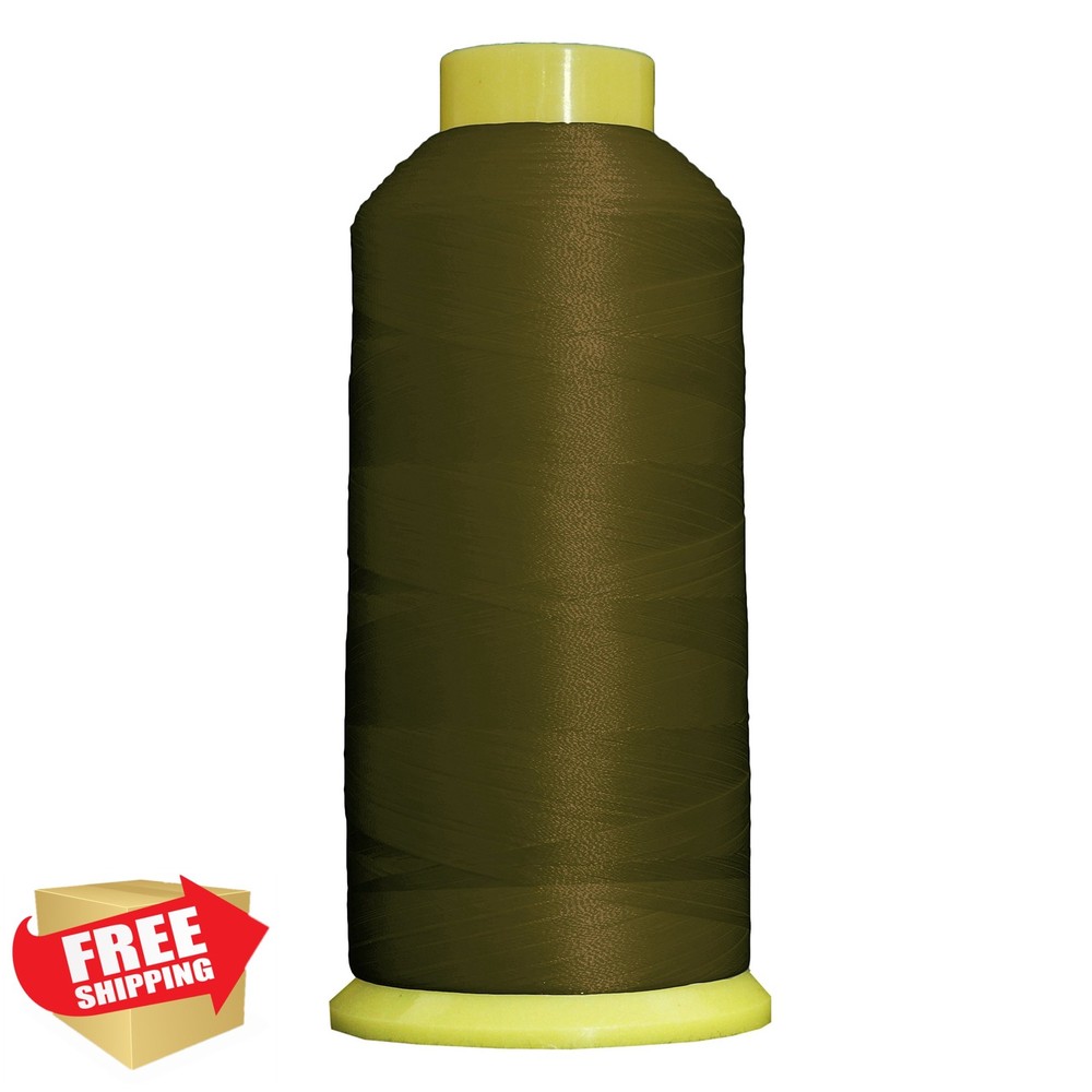 Threadart Olive 5000M Polyester Embroidery Thread 40wt