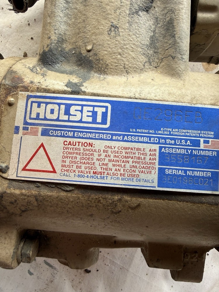 Holset/Cummins Air Compressor QE296EB,3559061