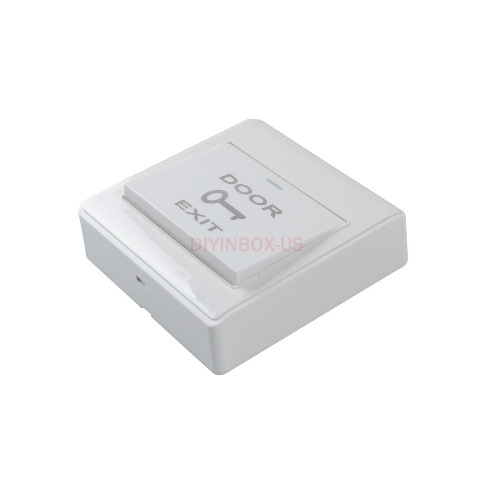 2-pcs Door Lock Exit Button Push Release Switch Panel for Access Control System