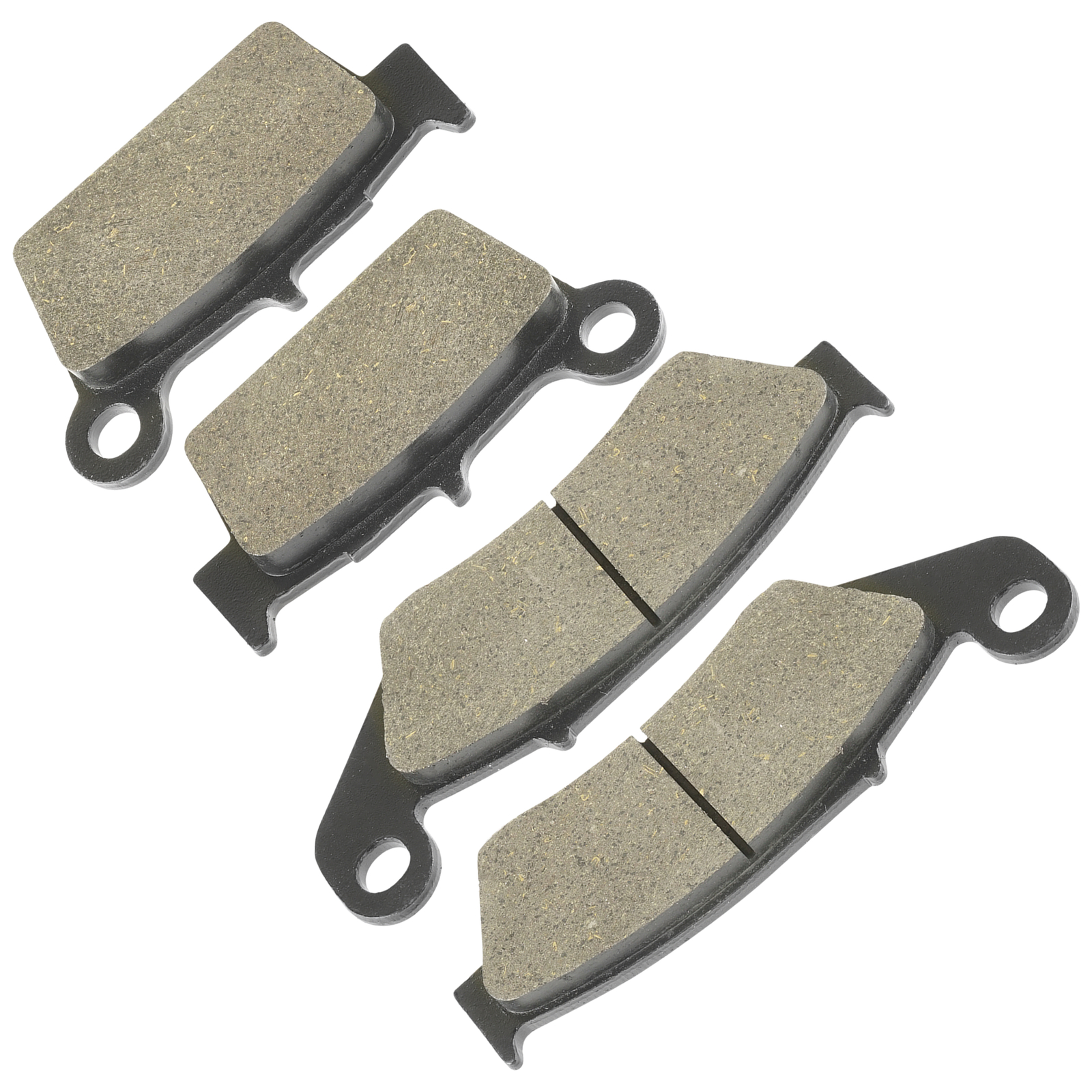 Caltric Front and Rear Brake Pads for Kawasaki KX250F KX 250F 2004-2018