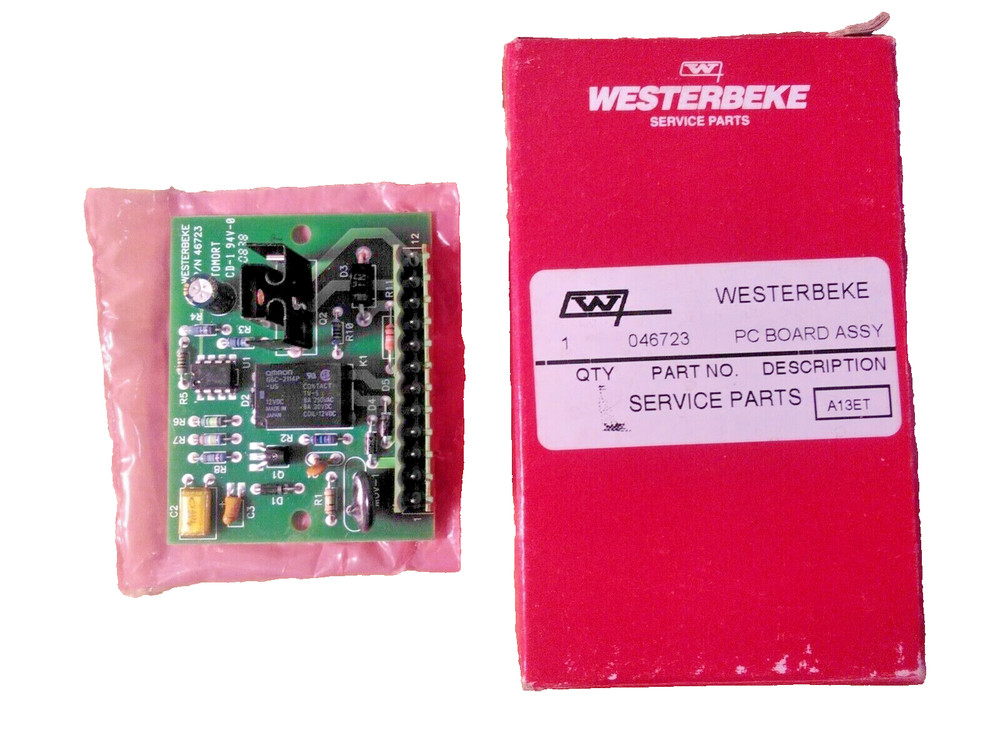Westerbeke Generator Over Speed  Shut Down Board 046723