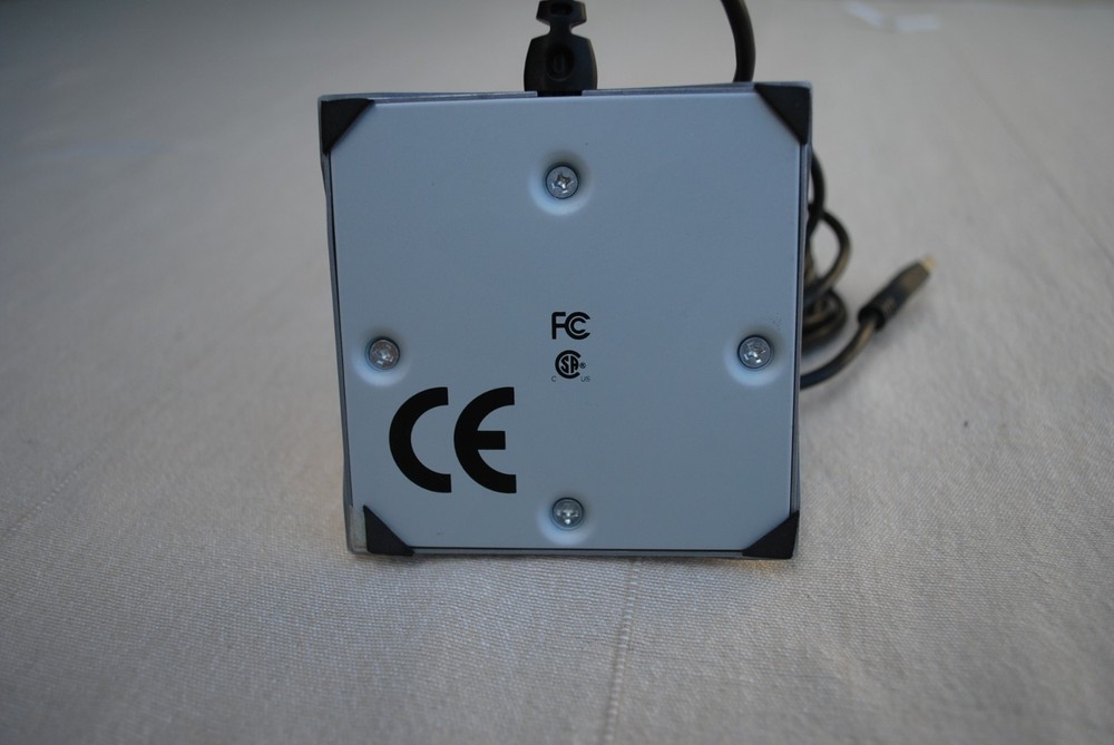 Logitech USB Desktop Microphone Pivoting Noise Cancel PC or MAC Used- TESTED