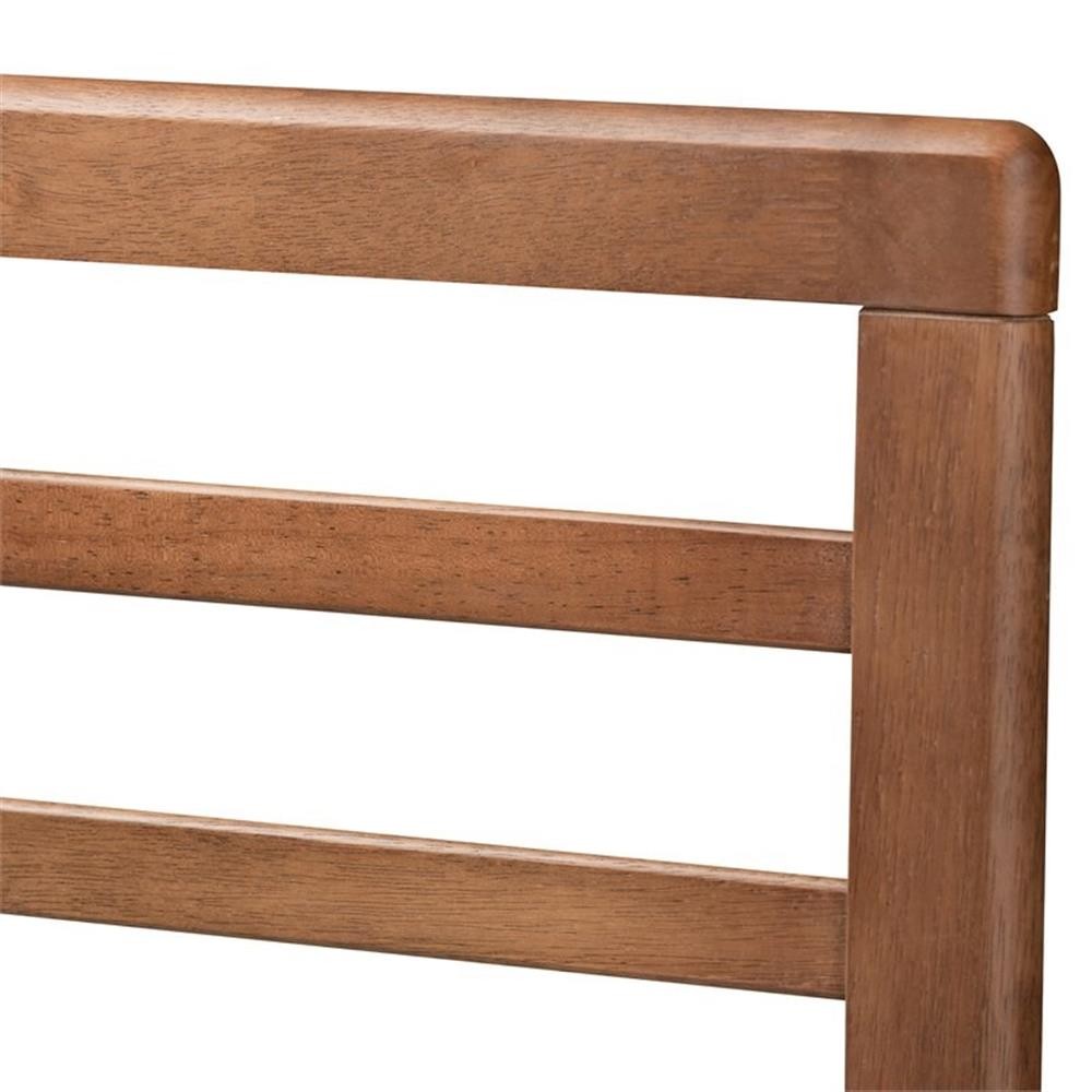 Baxton Studio Brown Finished Wood 4-Drawer Full Size Platform Storage Bed