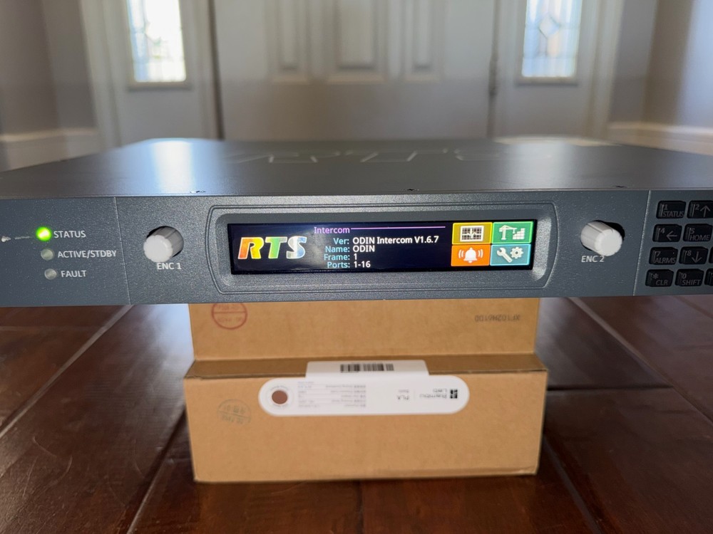 RTS ODIN 16 Port Intercom Frame