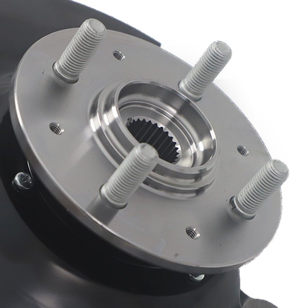 Front Steering Knuckle & Wheel Bearing Hub Assembly Left Driver Side,