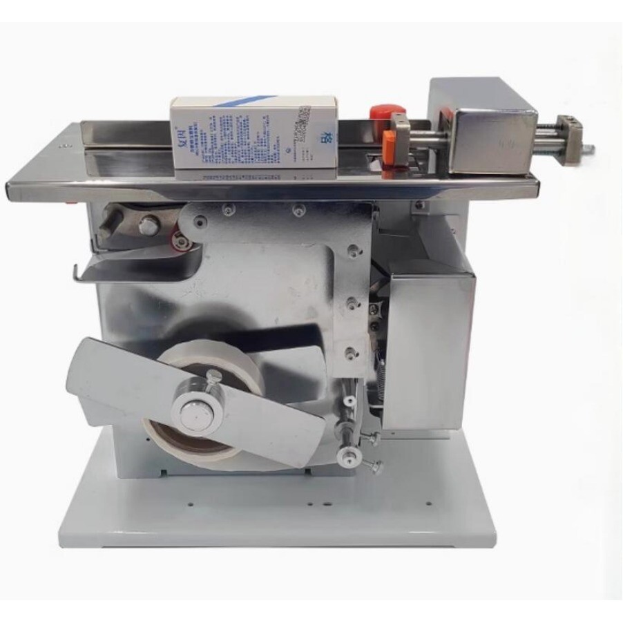 220V Semi-automatic Small Volume Rectangular Corner Seal Labeling Machine 90°