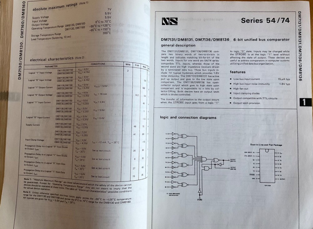 Mitel Digital Communications + National Integrated Circuits: 2 Data Handbooks