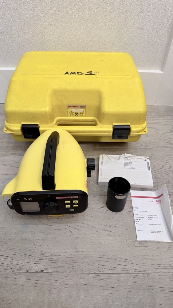 Leica Sprinter 150M Digital Level - Advanced Construction Level