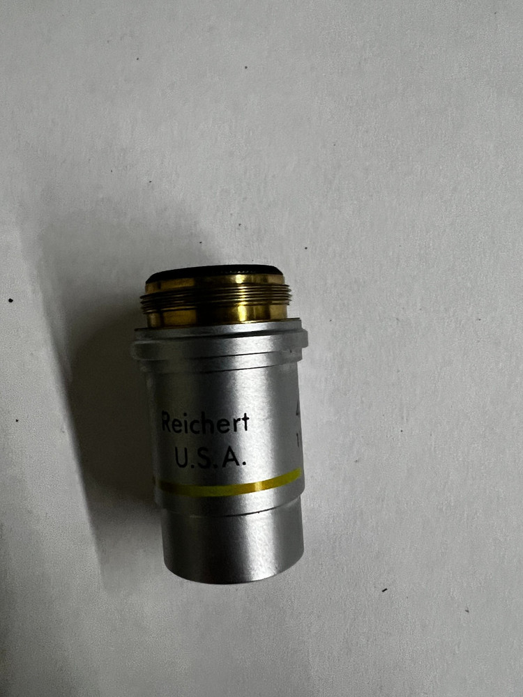 Reichert 45/.66 Oil Microscope Objective Lens