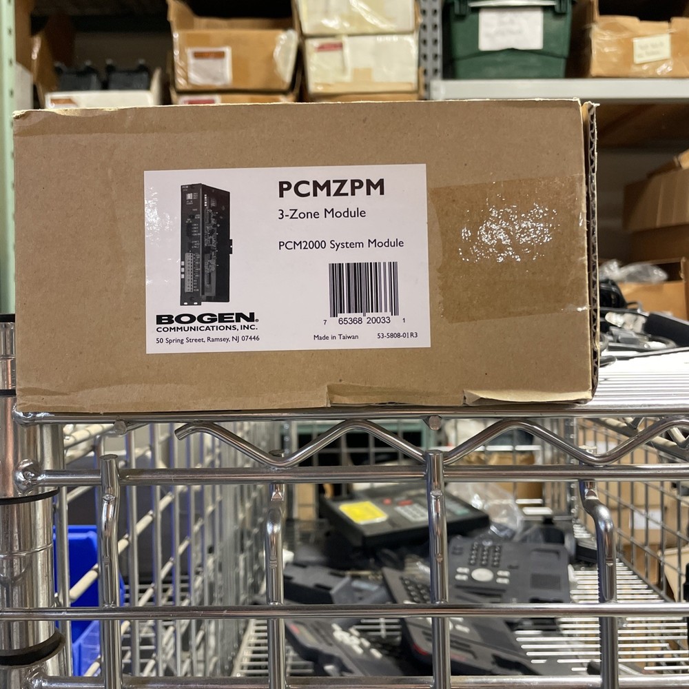 Bogen PCMZPM 3 Zone Module New