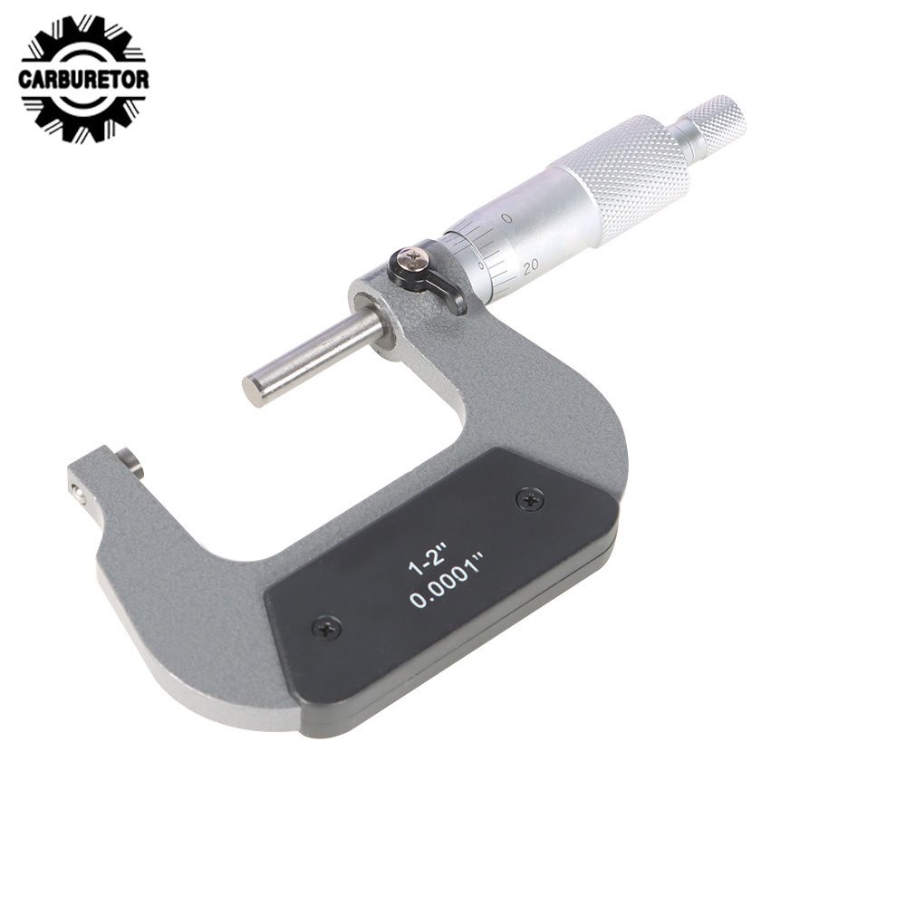 1-2 " .0001" Carbide Tipped Micrometer Outside Micrometer High Precision