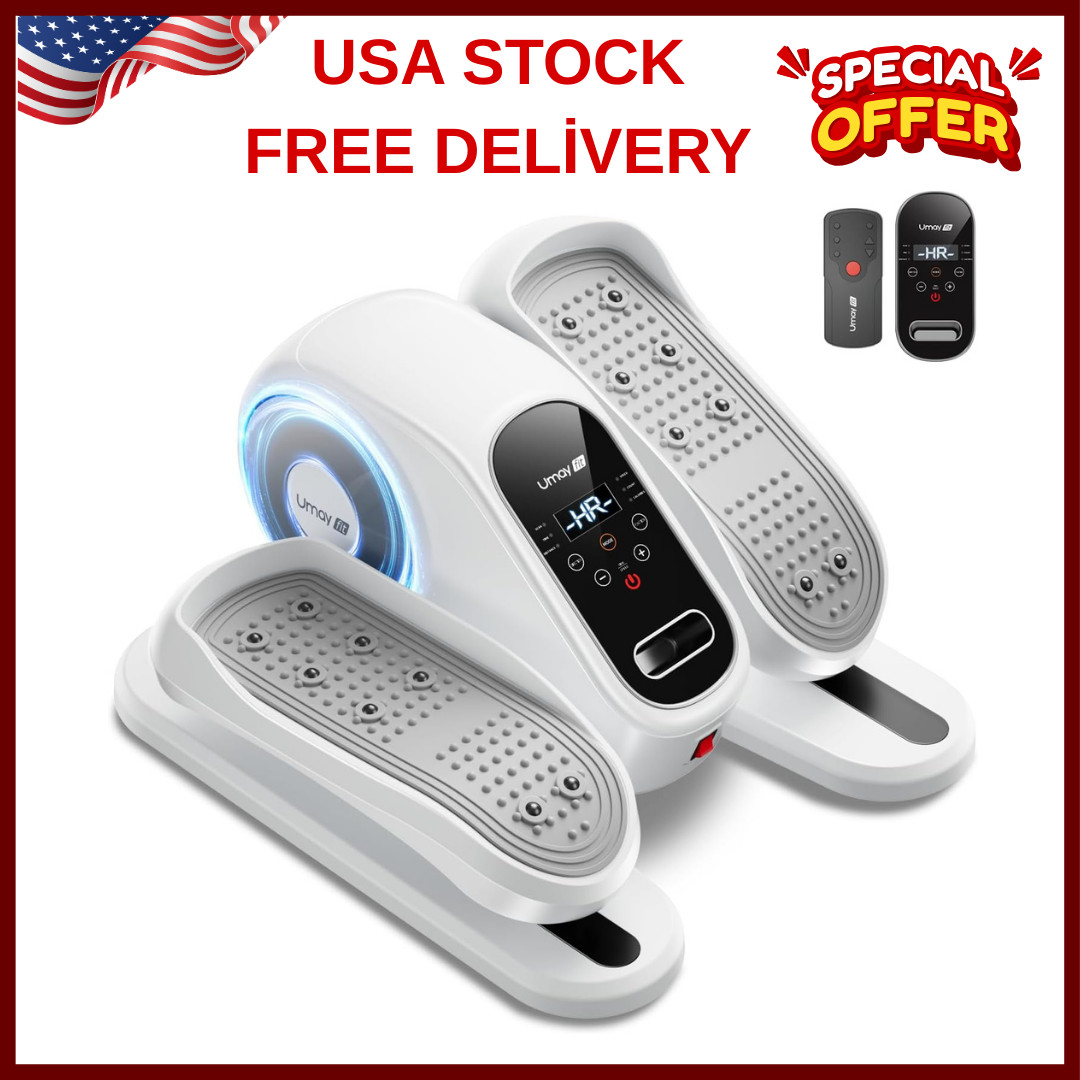 Ellipse Leg Exerciser for Seniors, Quiet & Portable Electric Seated Eclipse E