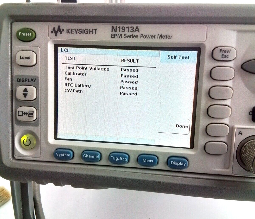 Keysight N1913A EPM serie Power Meter Opt: 101 average
