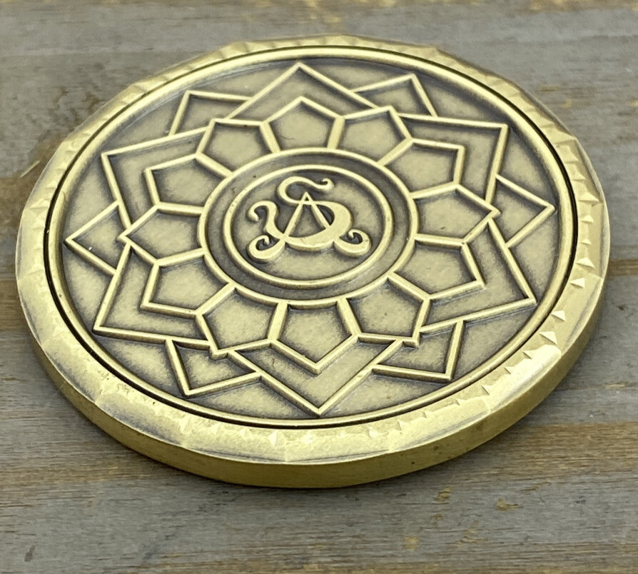 Nintendo Super Mario Maker MASONIC FREEMASON Game Challenge Coin