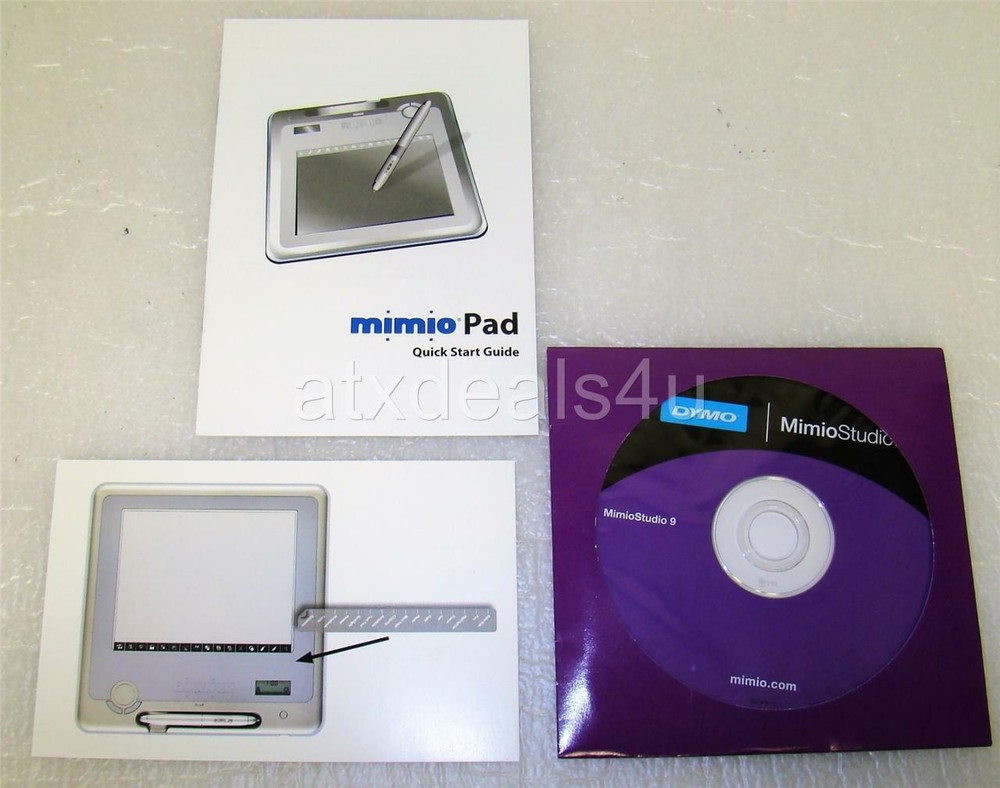 Dymo RCK-M01 Mimo Pad Wireless Interactive Graphics Pen Tablet