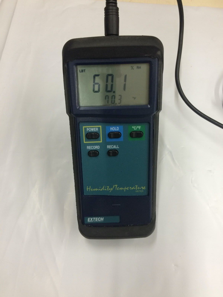 Preowned Extech Instruments 407445 Humidity/Temperature Digital Meter