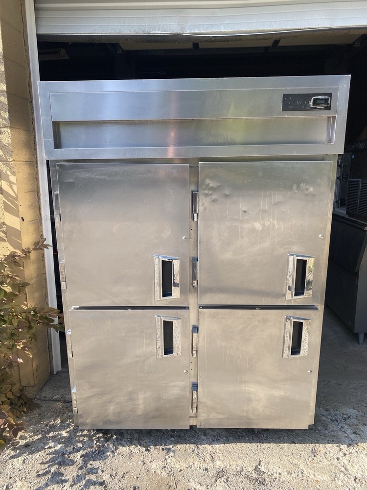 2 -Dr. Split Door, Manitowoc Freezer, Refurbished, 120v