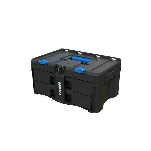Portable Stack System 2-Drawer Tool Box Fits Modular Hardware Storage System US