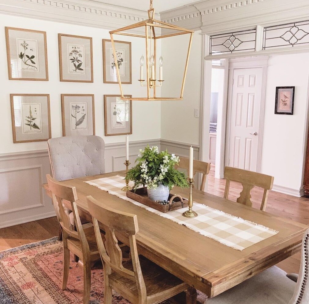 Botanical Study Leaf Berry Flower Wall Art Gold Frame Set Of 6 ~ Uttermost 33651