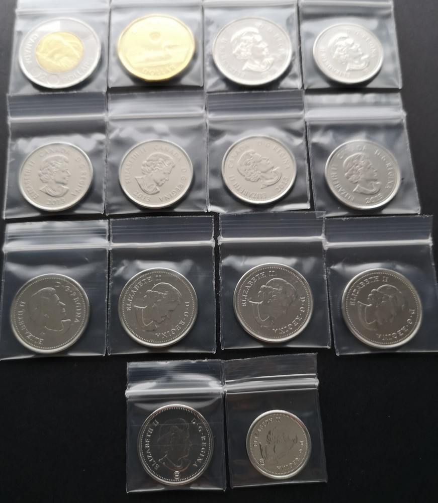 ***CANADA 2013 COMPLETE UNCIRCULATED COINS SET ***