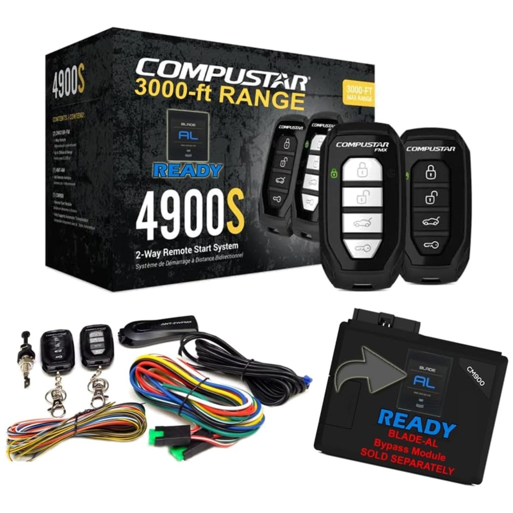 Professional Grade Remote Start System with 3000-ft Range