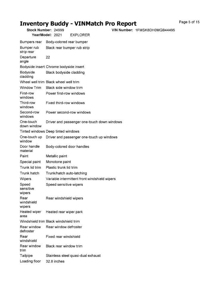 Camera/Projector Camera Windshield Mounted Fits 20-24 AVIATOR 1538084