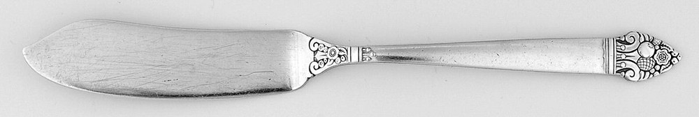Oneida Silver King Cedric  Flat Handle Master Bu 495324