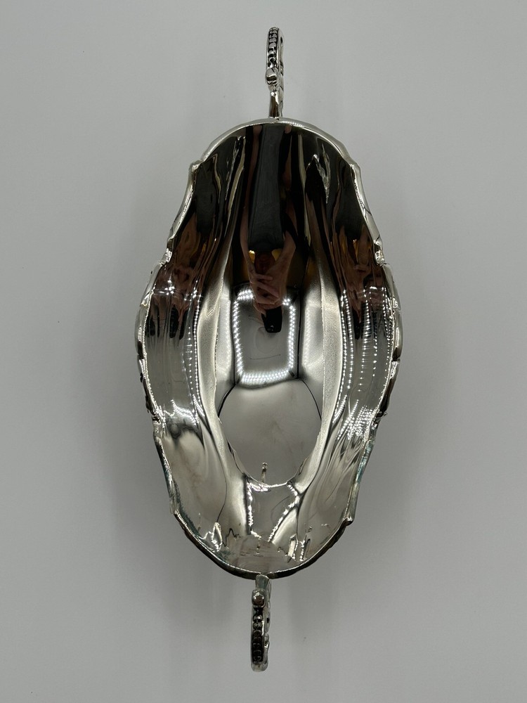 Vintage Godinger Silver Art Co. Tri-footed Snack/Nut/Candy Dish - Silver Plate