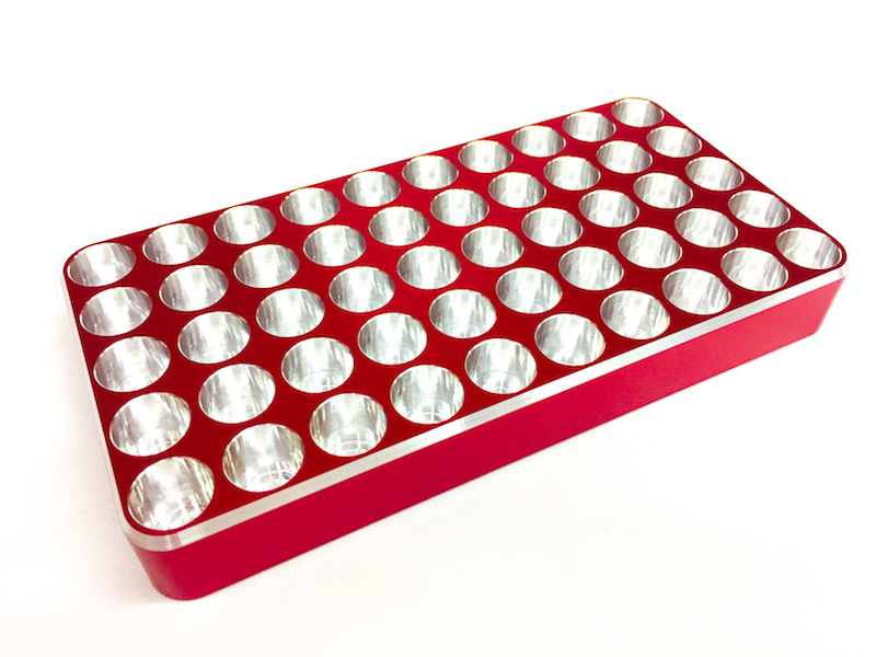 223 Remington Reloading Loading block tray CNC Made from Solid Aluminum JoferUSA