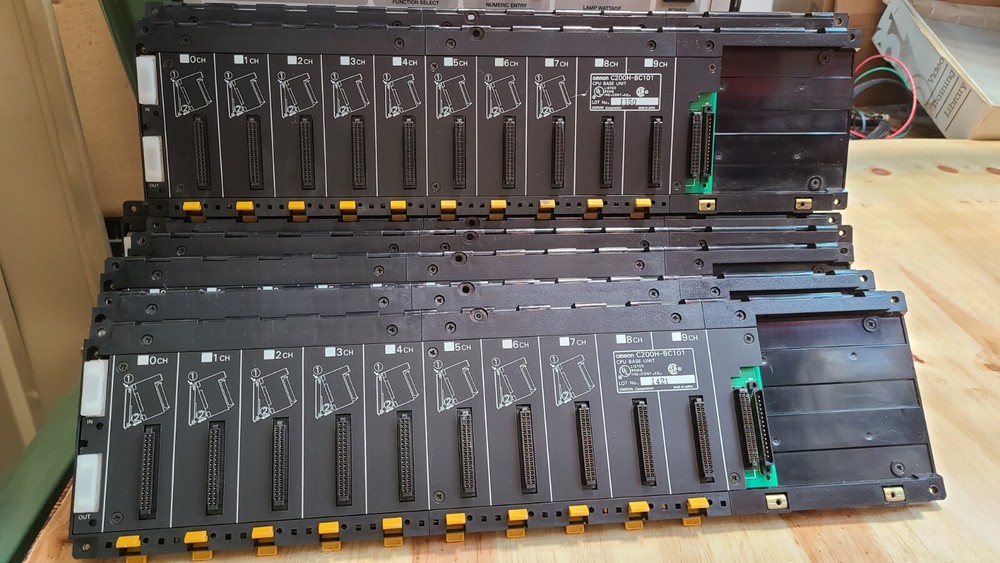Omron 9 Slot CPU Base Unit C200H-BC101 NEW