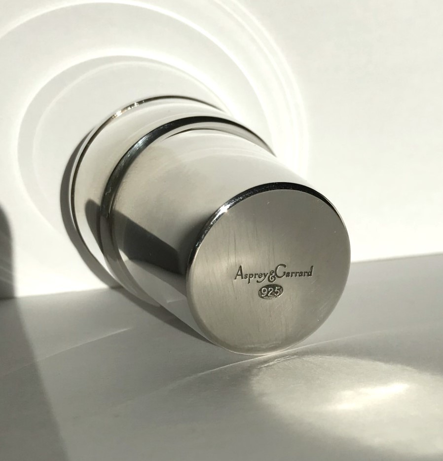 Asprey & Garrard sterling silver lidded cup, 2000
