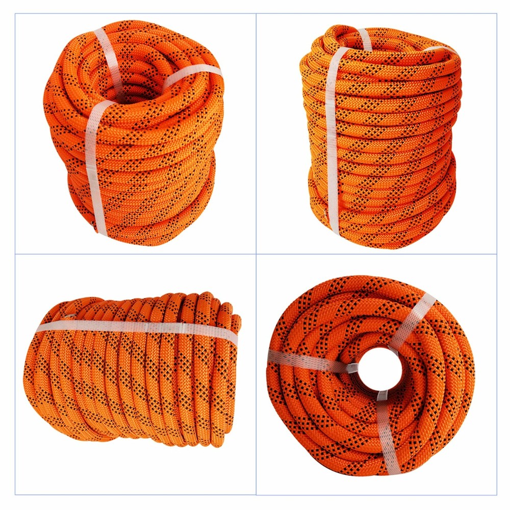 1/2" 100' Arborist Low-stretch Rigging Line Utility Durable Rope Polyester