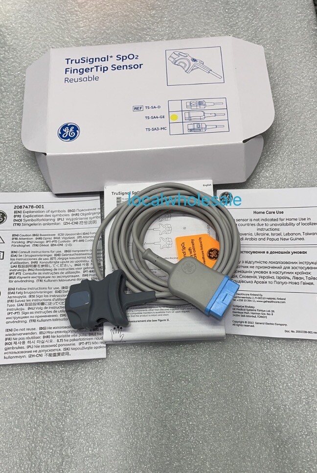 Original New GE Reusable Spo2 Sensor TS-SA4-GE