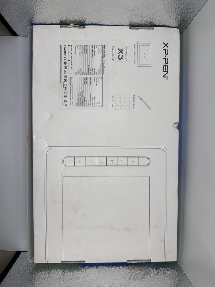 XP-Pen Artist 12 Drawing Tablet DisplayLightly Used – Open Box – Complete