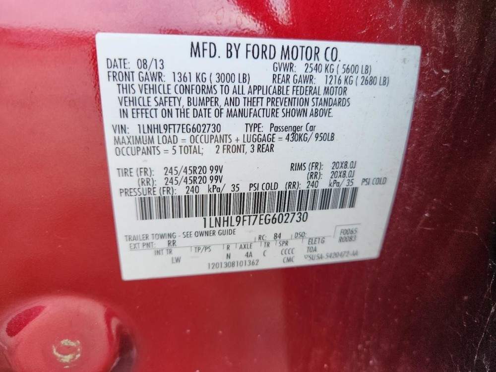 MKS 2014 Glove Box 4837357