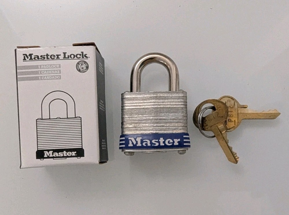 Master Lock 7KA Padlock Set (*6 Locks) NEW/OPEN BOX