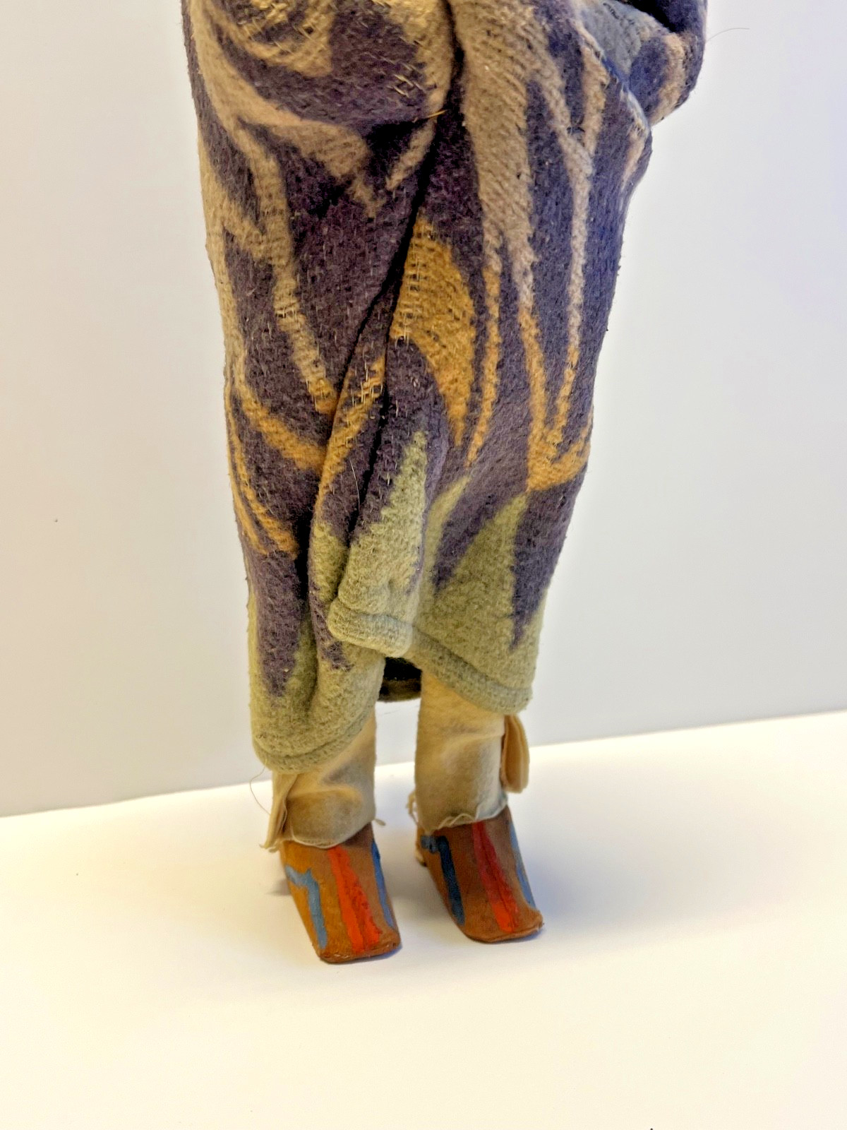 Antique Original Native American Skookum Doll ("Bully Good" Doll) Early 1900's