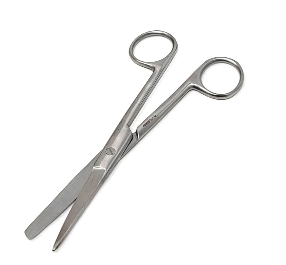 OPERATING DISSECTING DRESSING SCISSORS SHARP/BLUNT 6" STAINLESS STEEL SHEARS