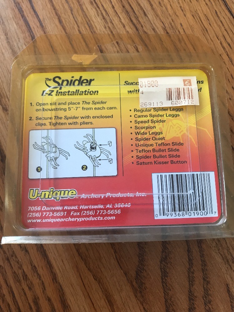 Unique Archery Dampeners/Silencers 01900 Unique The Spider Pair