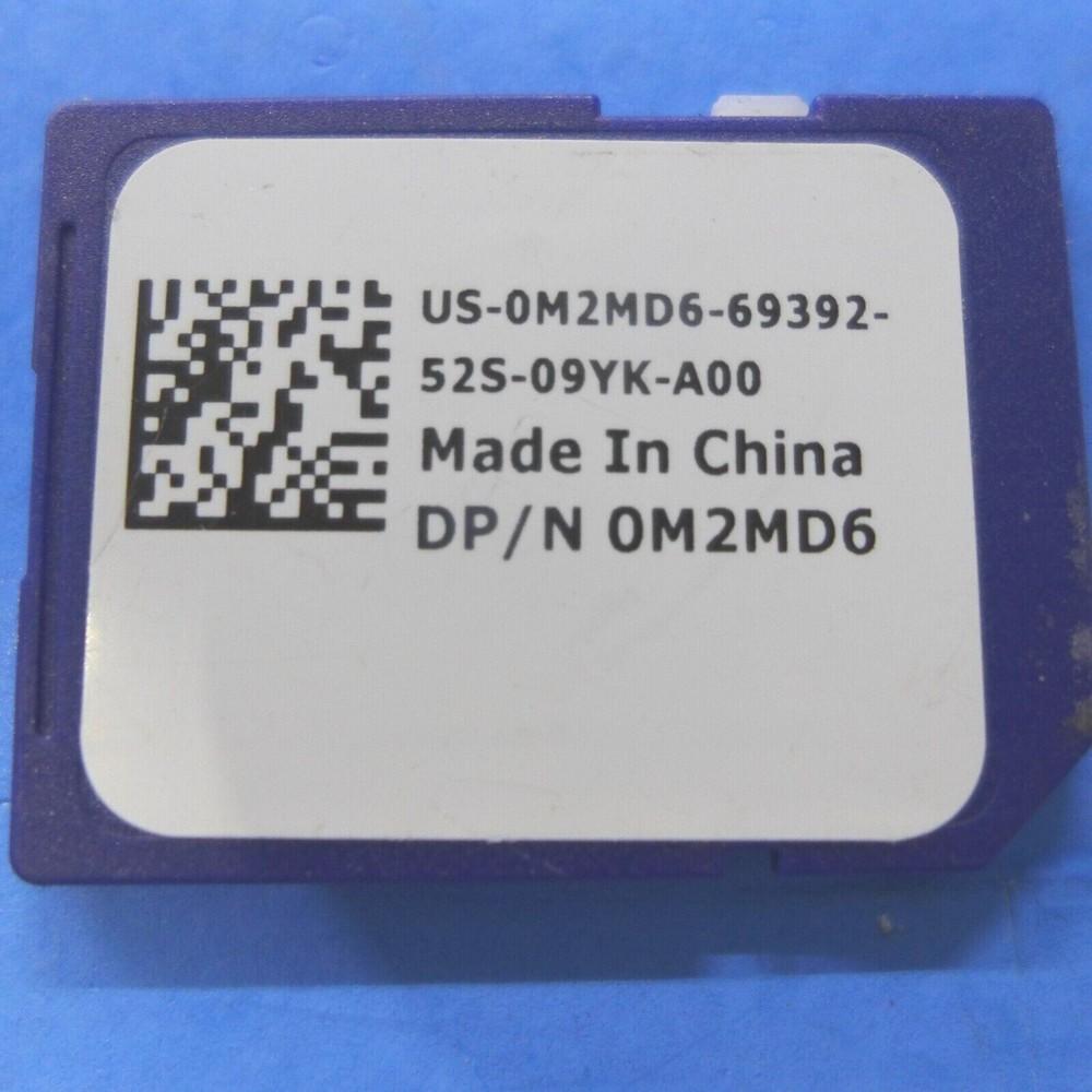 Genuine Dell Poweredge 8GB SD Card M2MD6