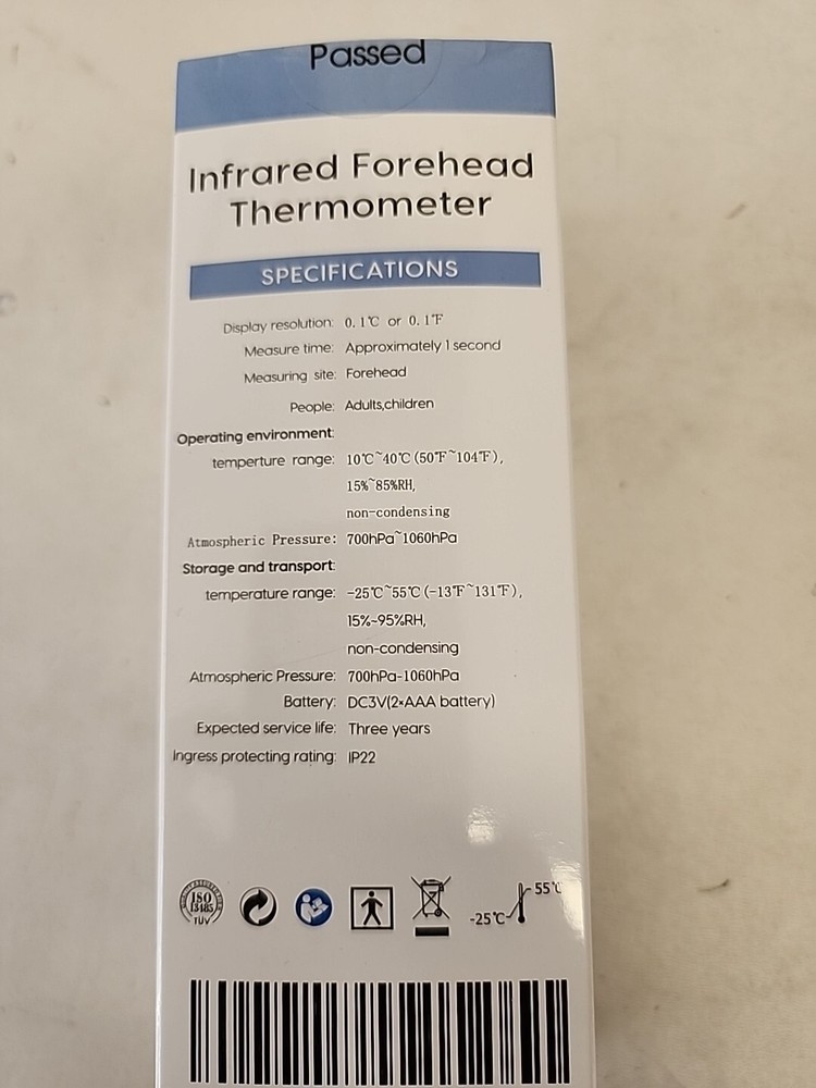 Femometer Infrared Forehead Thermometer DET-306