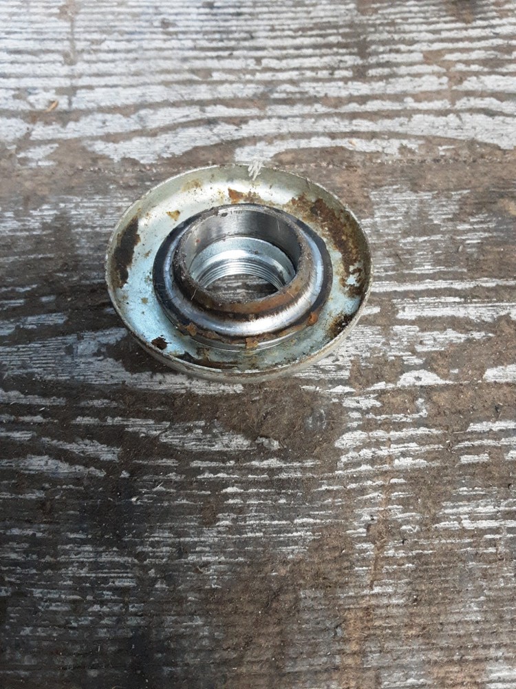 1978 78 77-80 HONDA HAWK CB400T STEERING STEM THREAD NUT STEERING BOLT