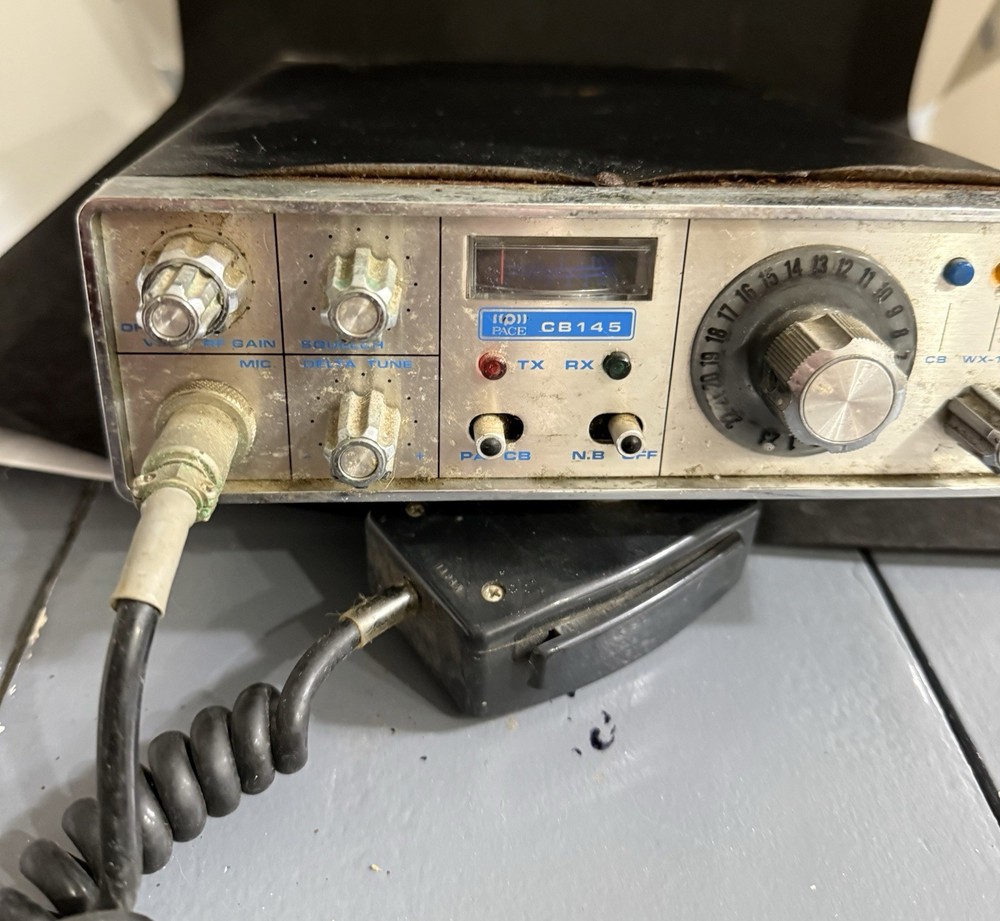 Vintage Pace CB145 CB 145 CB Radio UNTESTED *see description*