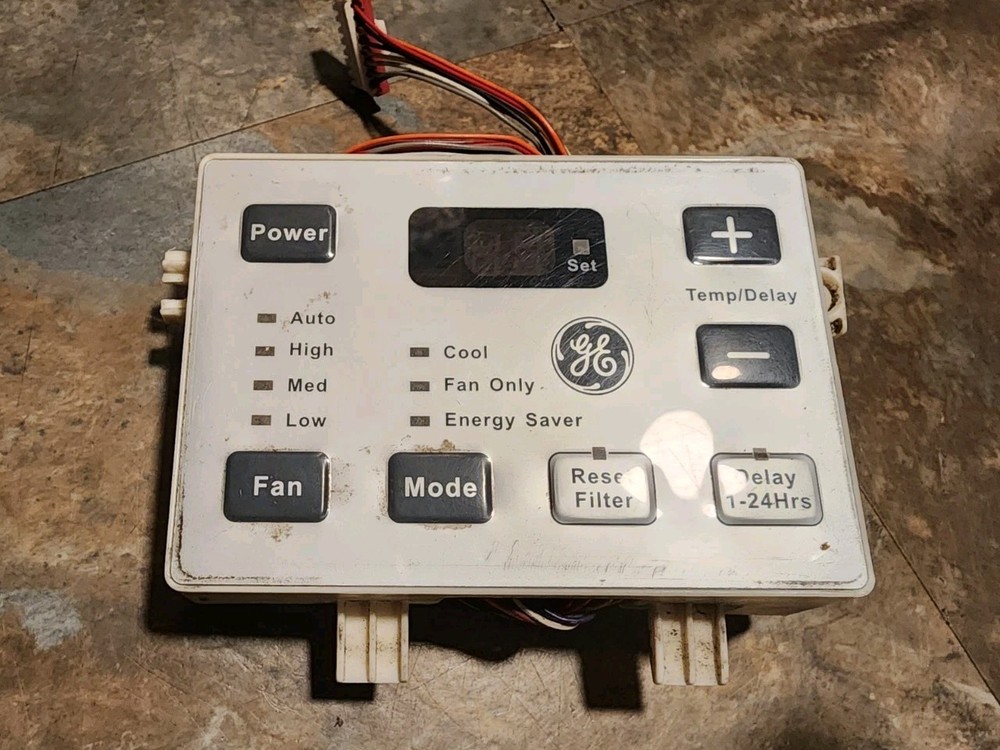 GE Window A/C Interface Touch Pad Control Board 30562067 D2115B  BK131223 (Used)