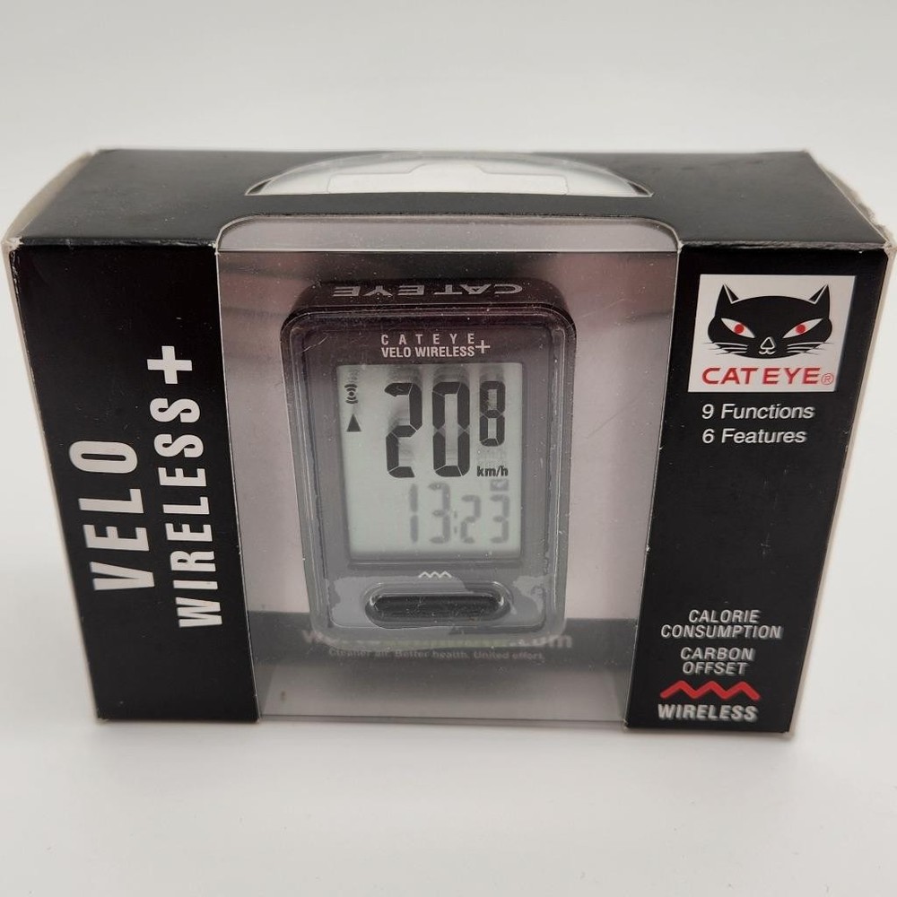 Cateye CC-VT210 Velo Wireless Bicycle Computer Black OPEN PACKAGE