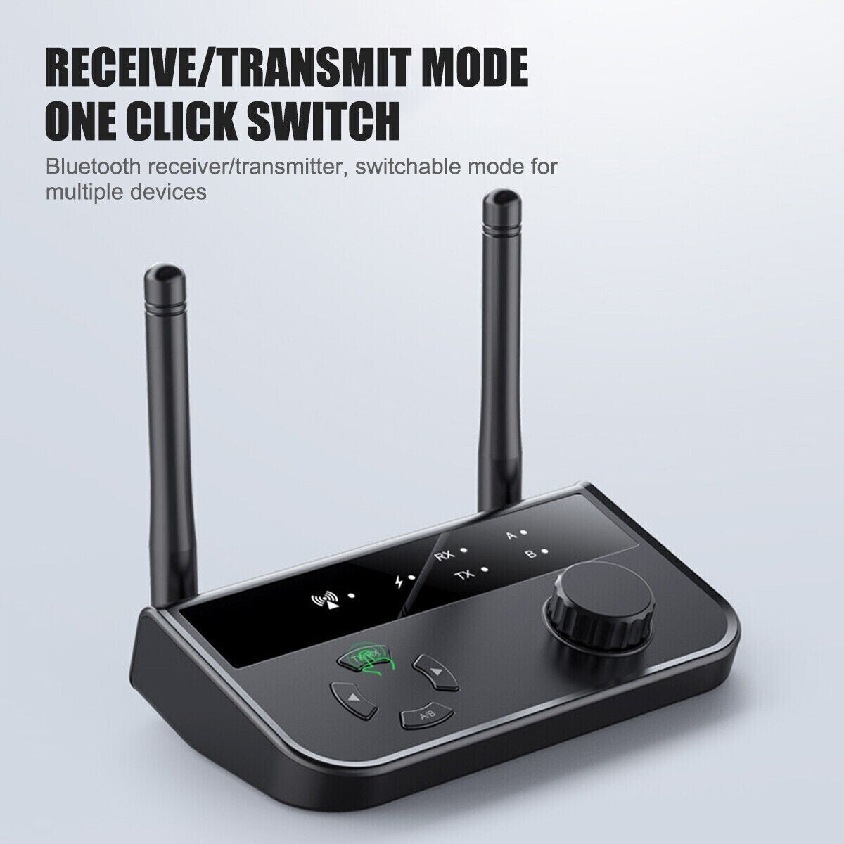 Bluetooth 5.3 Transmitter Receiver Long Range For TV Home Stereo Audio Adapter